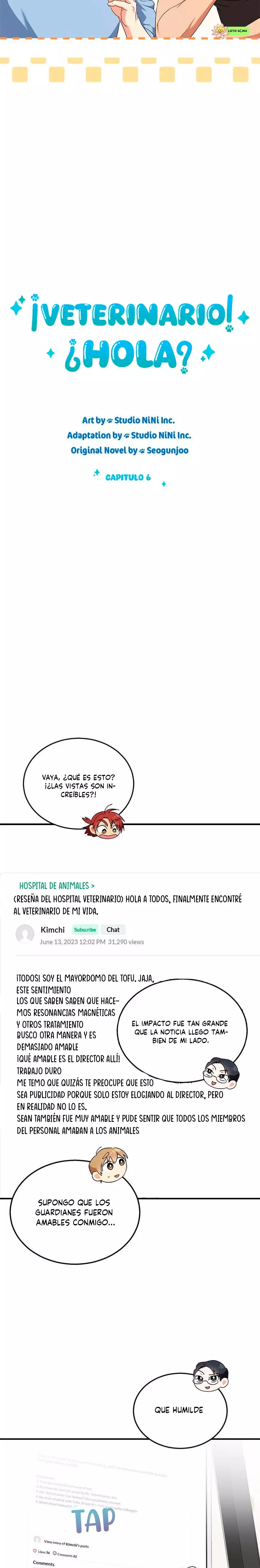¡Veterinario! ¿Hola? Capitulo 6 página 4