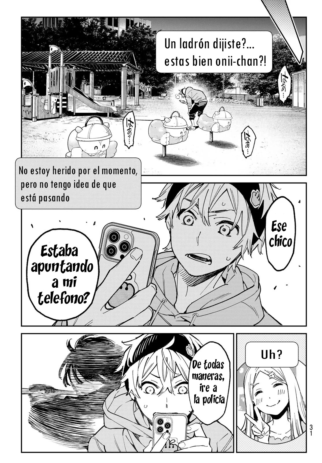 Dead Account Capitulo 1: Llamas azules página 20