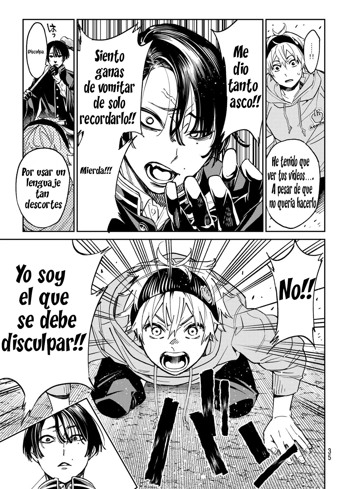 Dead Account Capitulo 1: Llamas azules página 24