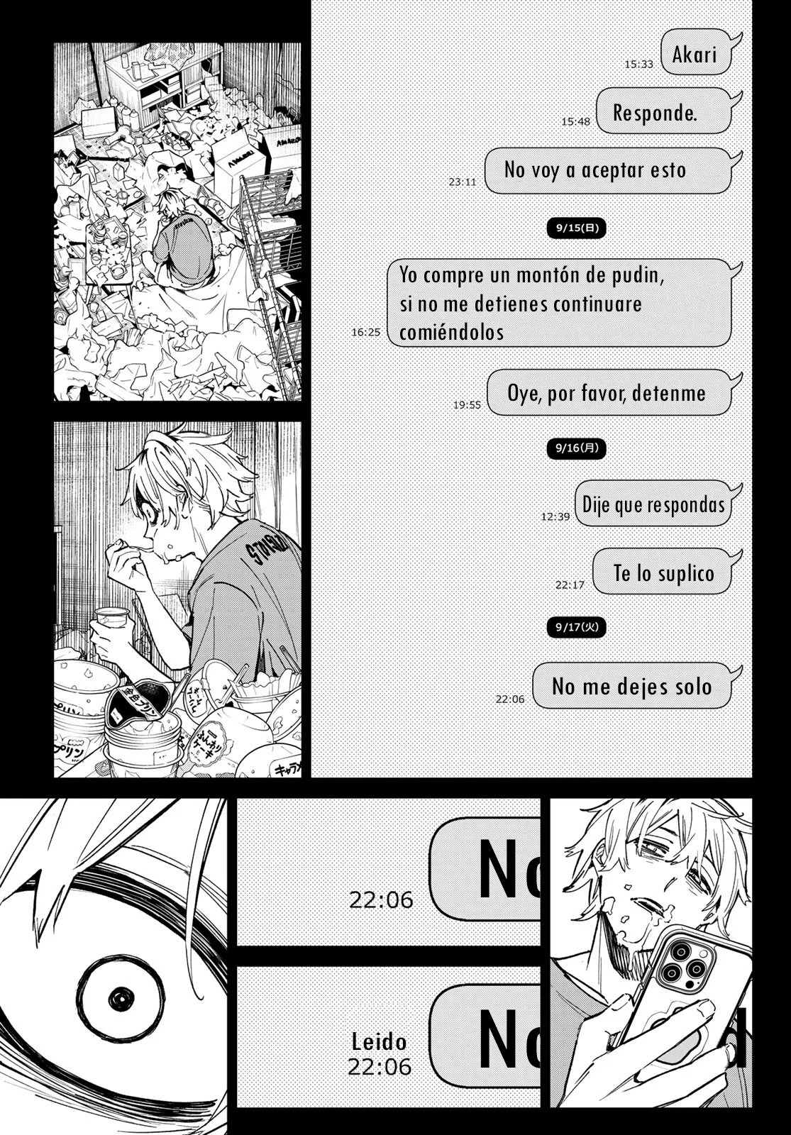 Dead Account Capitulo 1: Llamas azules página 30