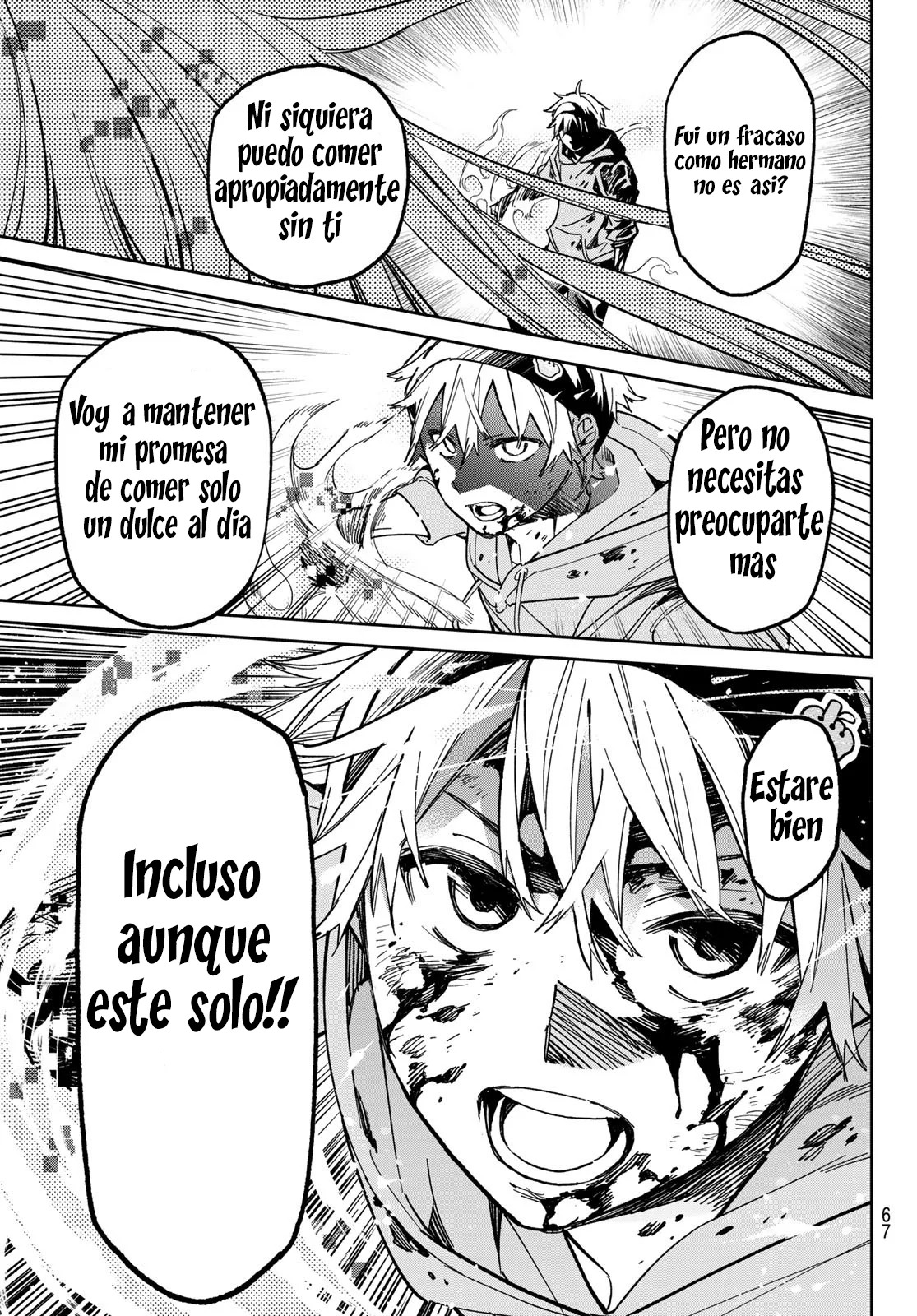 Dead Account Capitulo 1: Llamas azules página 56