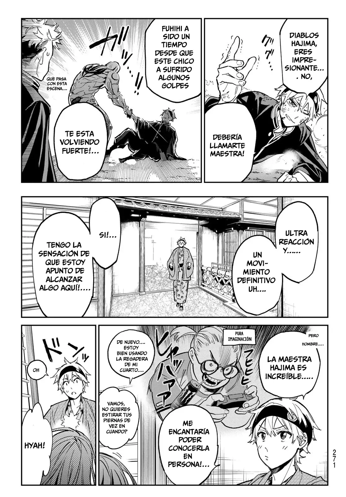 Dead Account Capitulo 10: Entrenamiento de Combate página 19