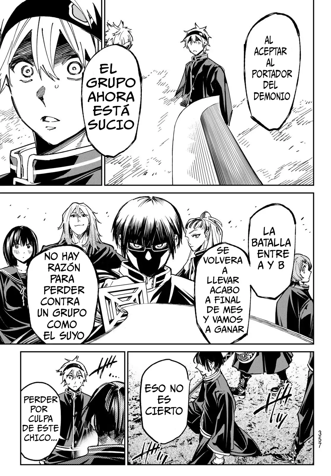 Dead Account Capitulo 12: El grupo basura página 22