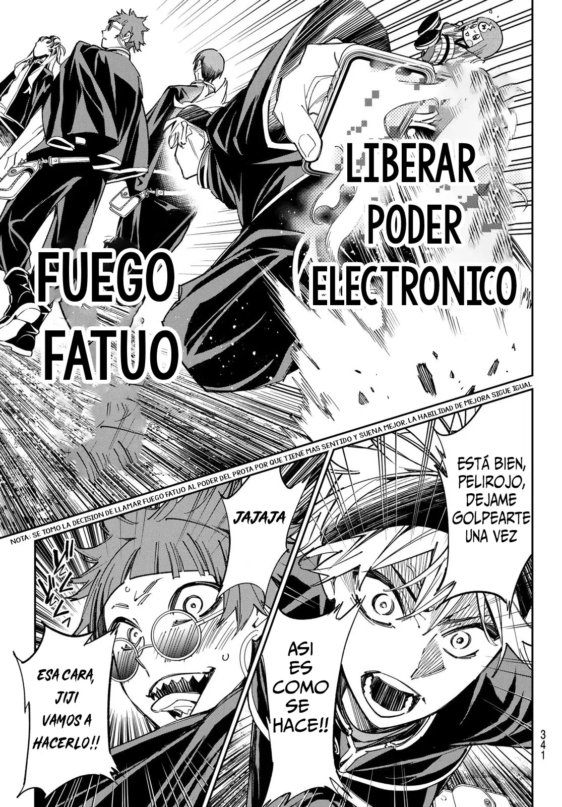 Dead Account Capitulo 12: El grupo basura página 6