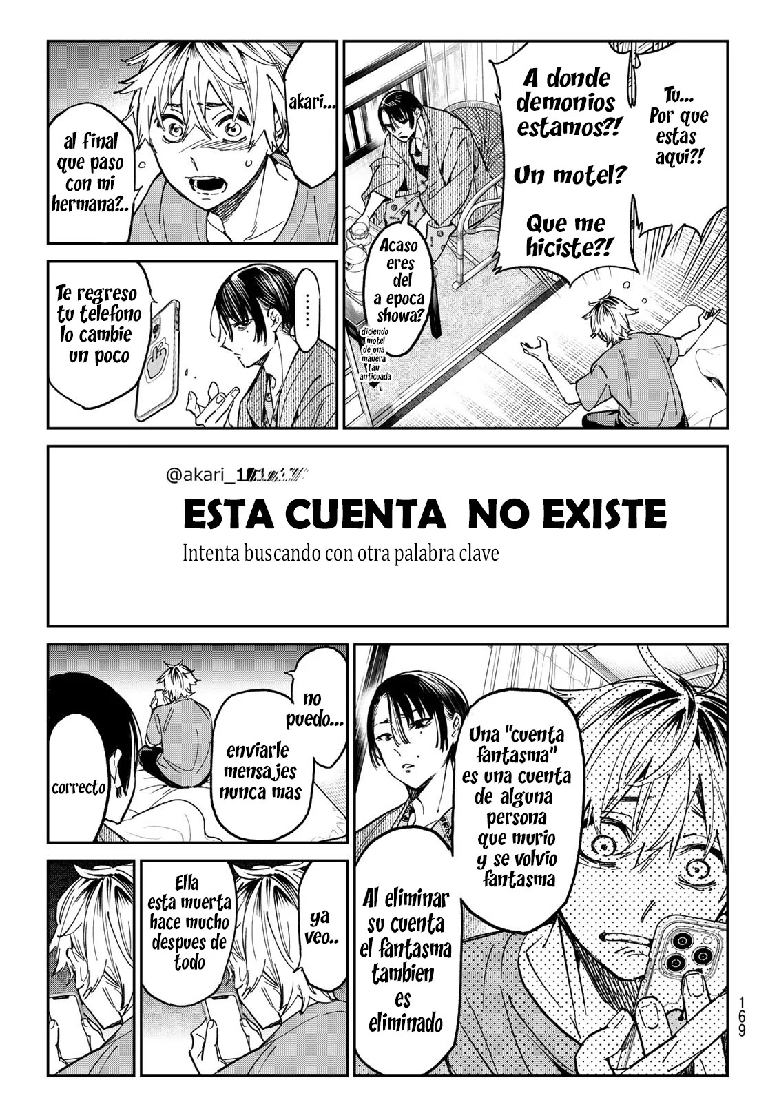 Dead Account Capitulo 2: Academia Miden página 5