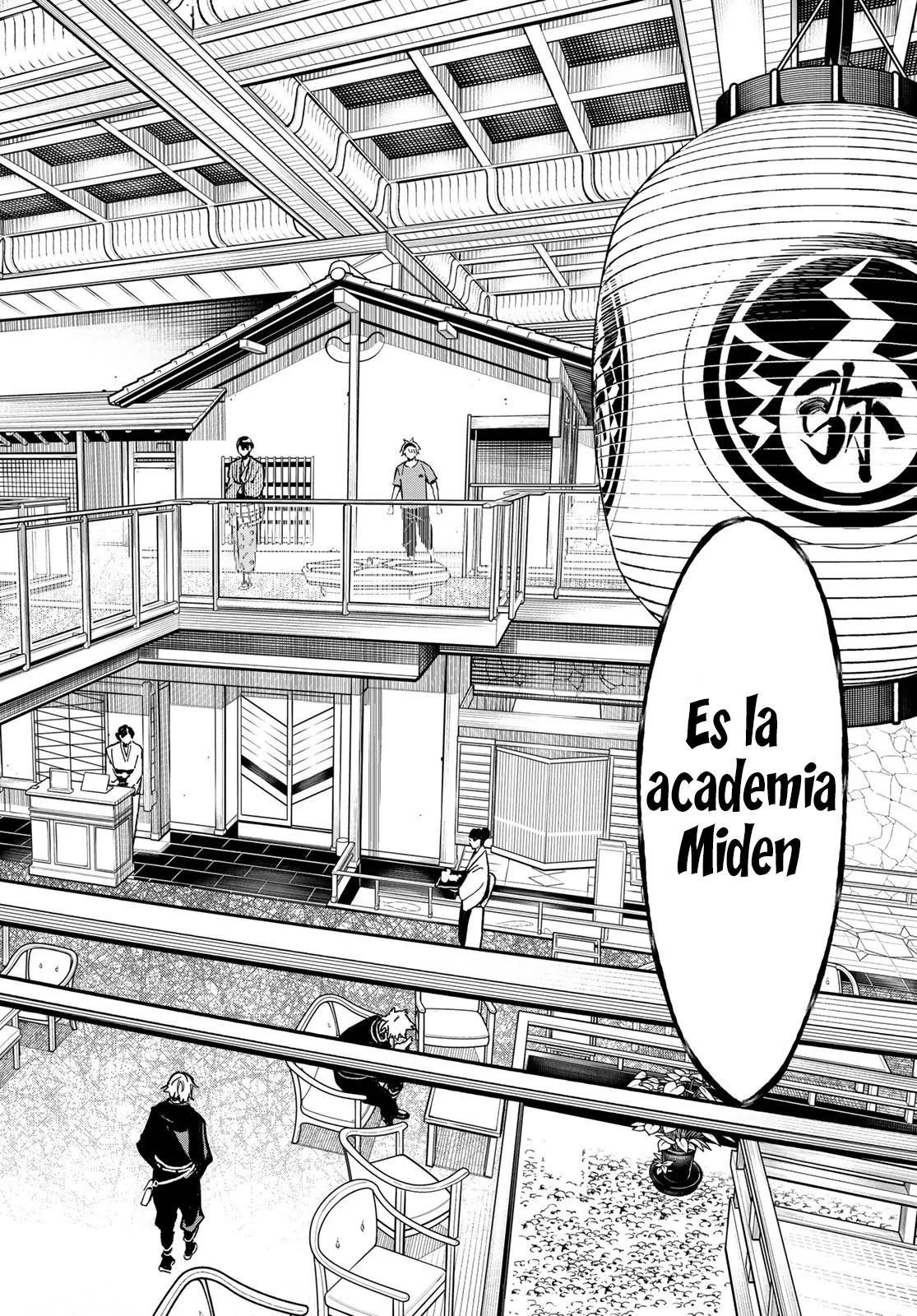 Dead Account Capitulo 2: Academia Miden página 8