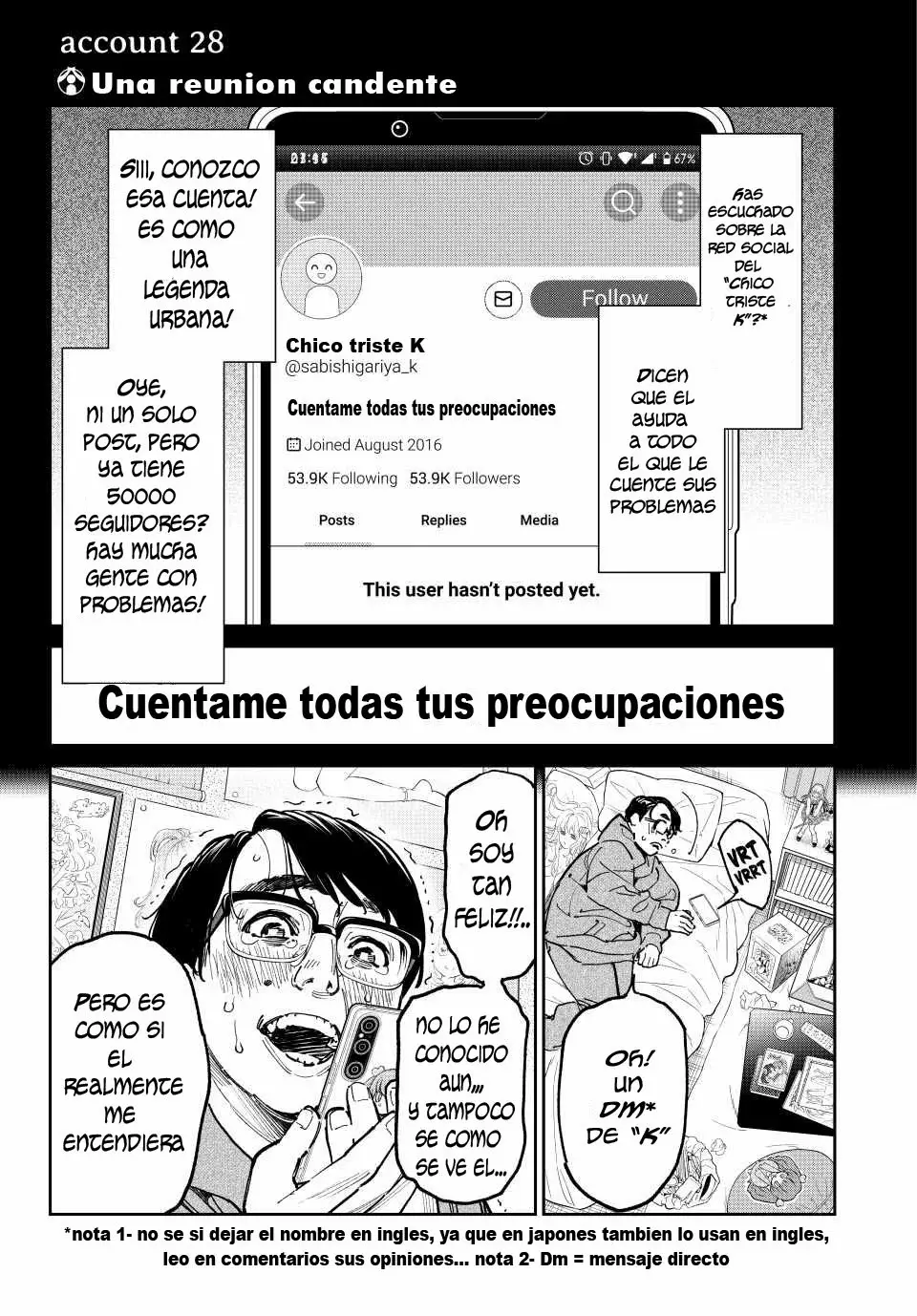 Dead Account Capitulo 28: Una reunion candente página 3