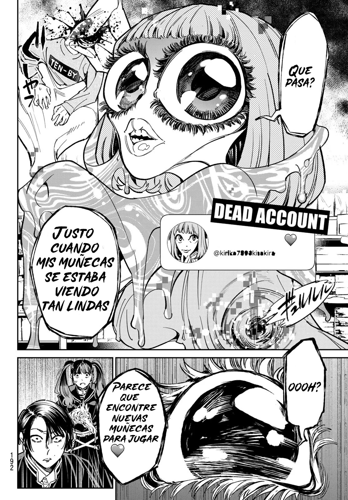 Dead Account Capitulo 5: Un fantasma vengativo página 10