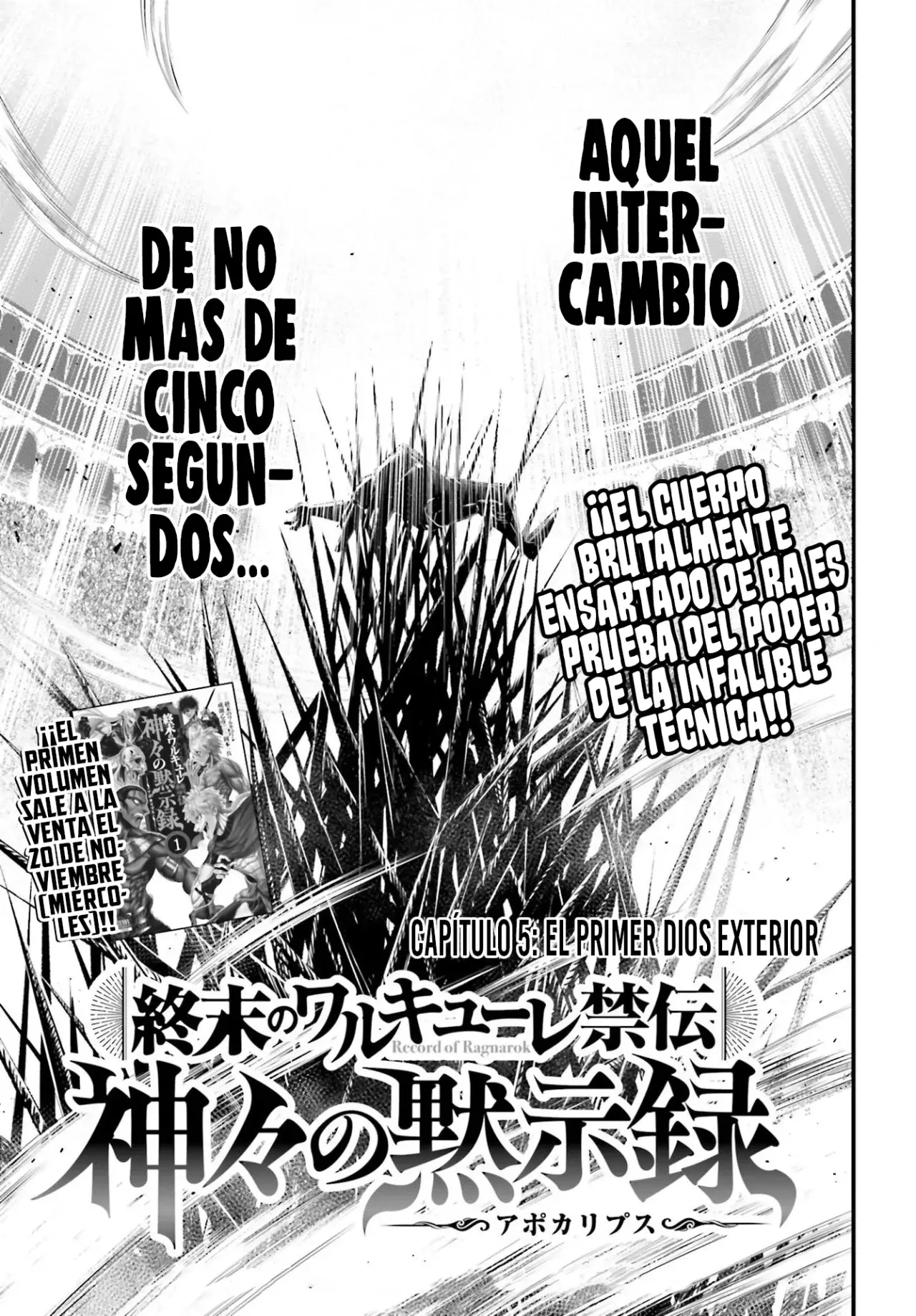 Record of Ragnarok: God's Apocalypse Capitulo 5: El primer dios exterior página 4