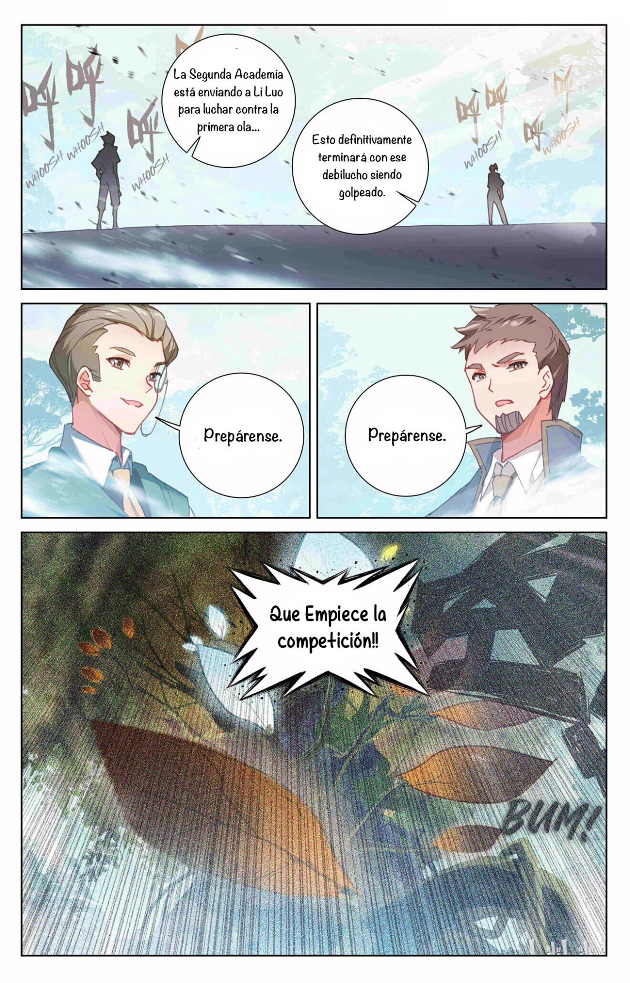 Absolute Resonance Capitulo 11.5: Lucha por las hojas de oro Parte 2 página 4