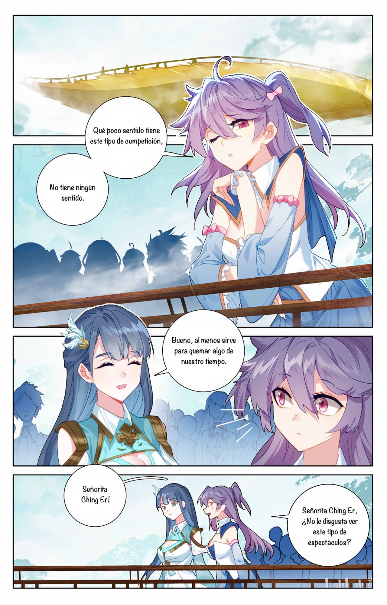 Absolute Resonance Capitulo 11: Lucha por las hojas de oro Parte 1 página 3