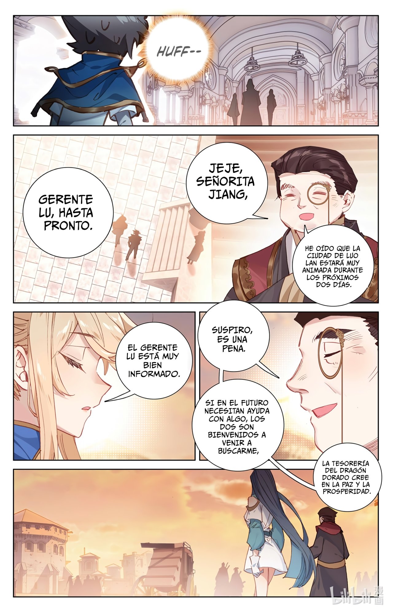 Absolute Resonance Capitulo 3.5: La tesorería del Dragon Dorado (02) página 10