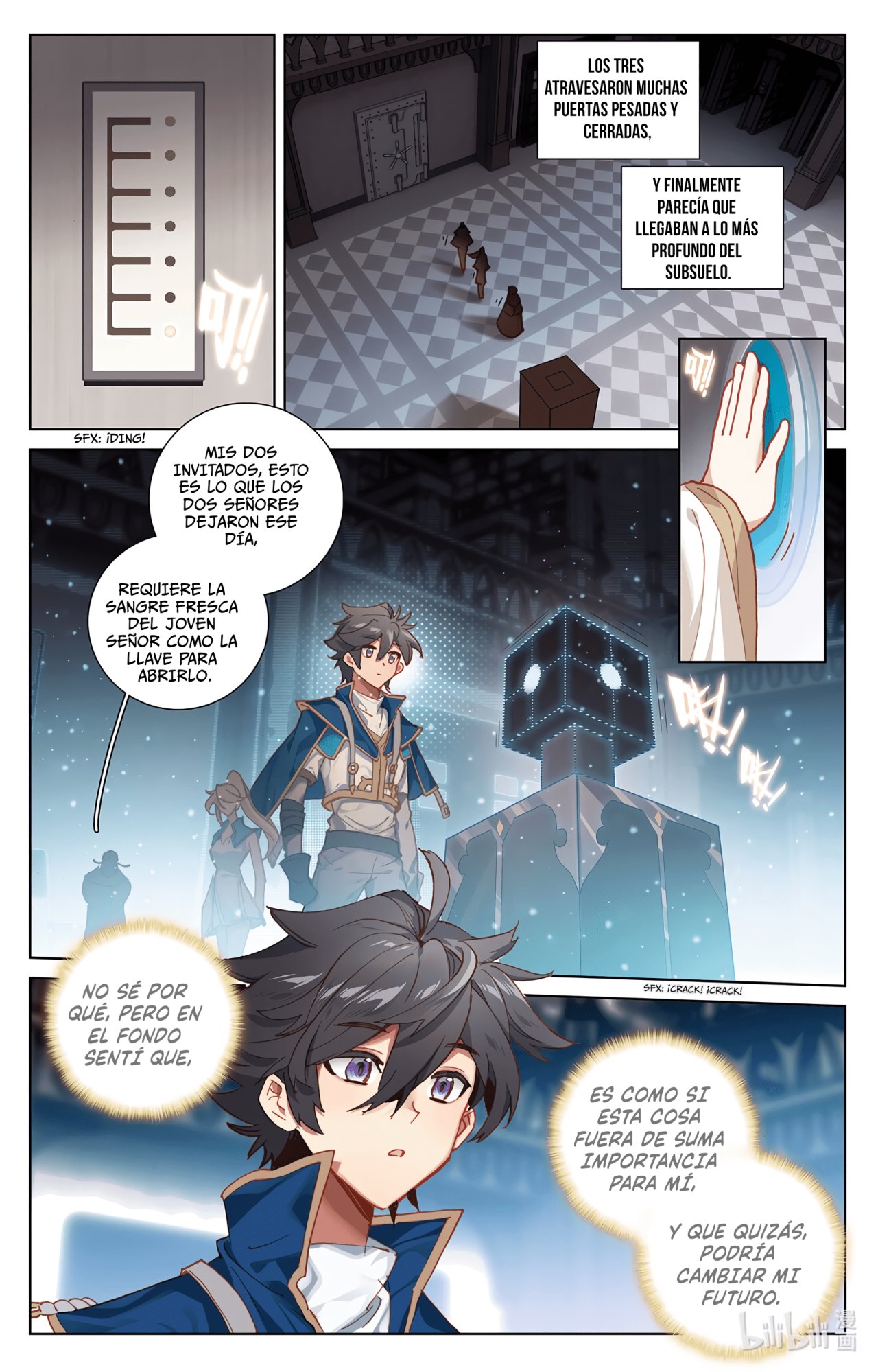Absolute Resonance Capitulo 3: Tesorería del Dragon Dorado(01) página 12