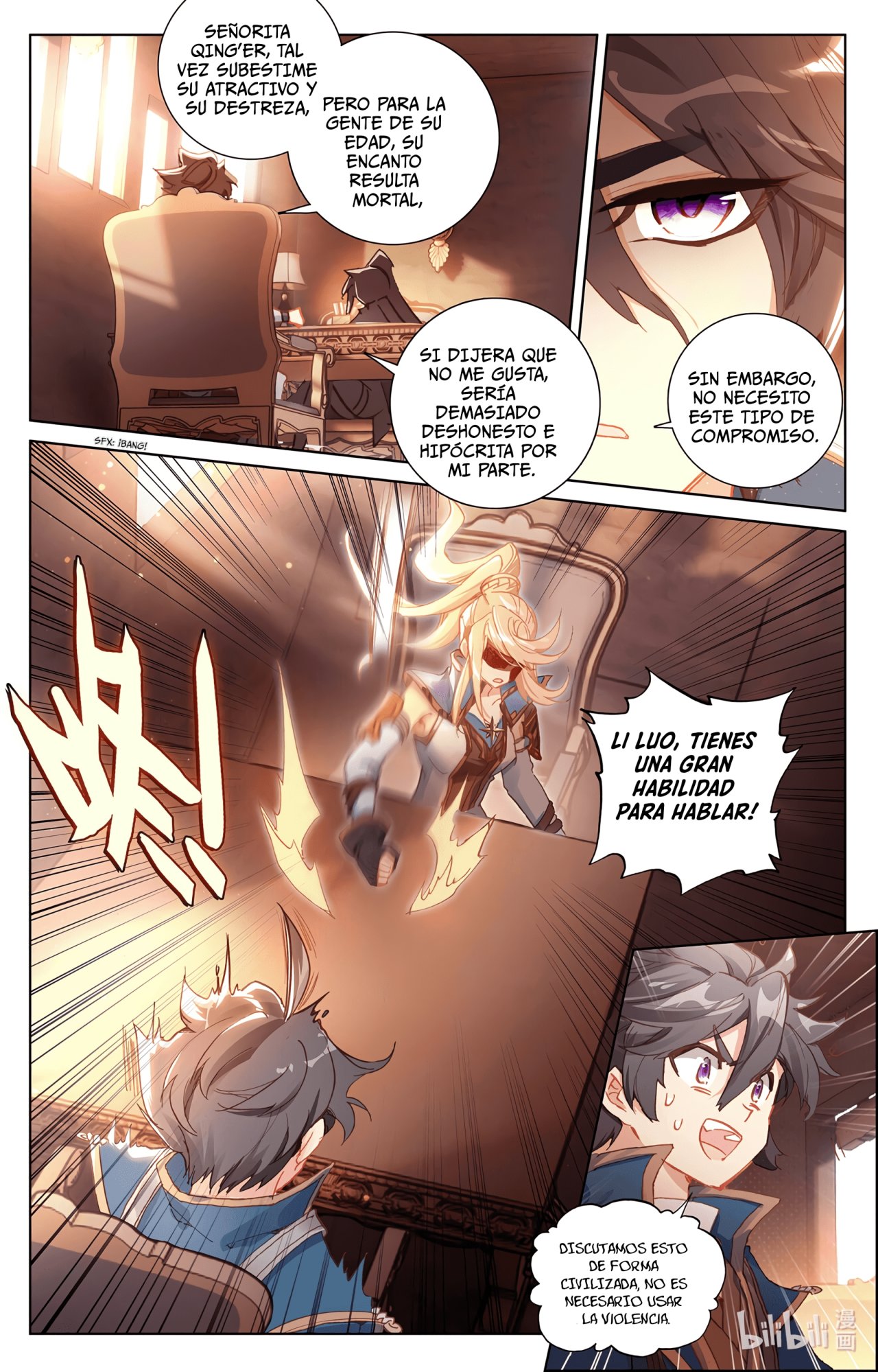 Absolute Resonance Capitulo 3: Tesorería del Dragon Dorado(01) página 5