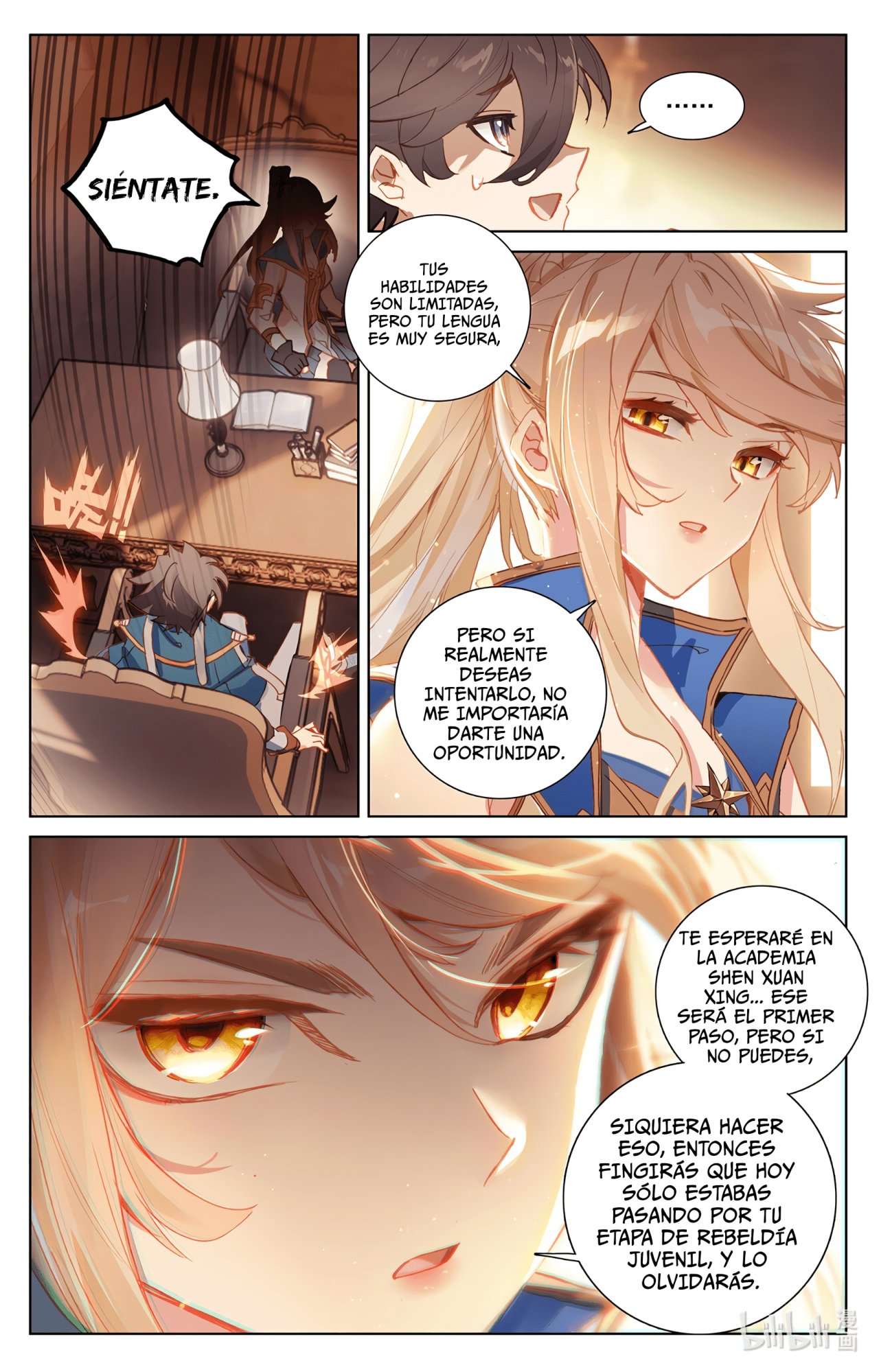 Absolute Resonance Capitulo 3: Tesorería del Dragon Dorado(01) página 8