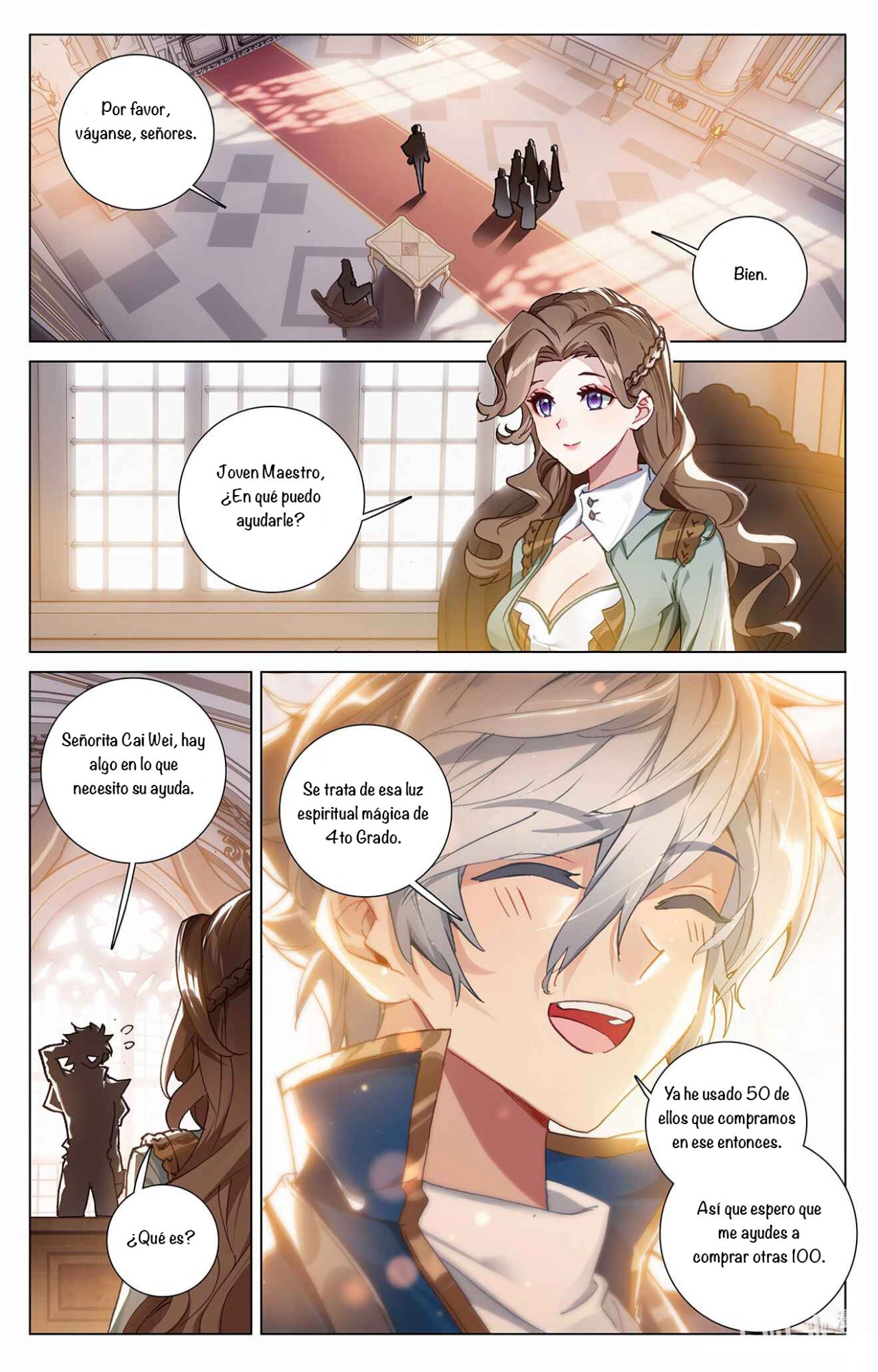 Absolute Resonance Capitulo 9: La Rabia de Caí Wei Parte 1 página 4