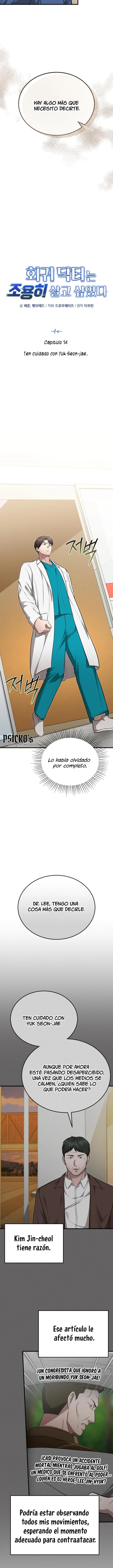 El Doctor Retornado Quiere Vivir en Paz Capitulo 14 página 6
