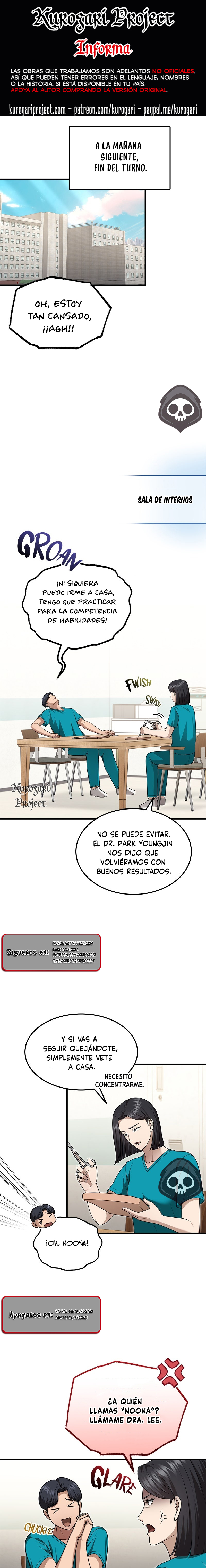 El Doctor Retornado Quiere Vivir en Paz Capitulo 39 página 3