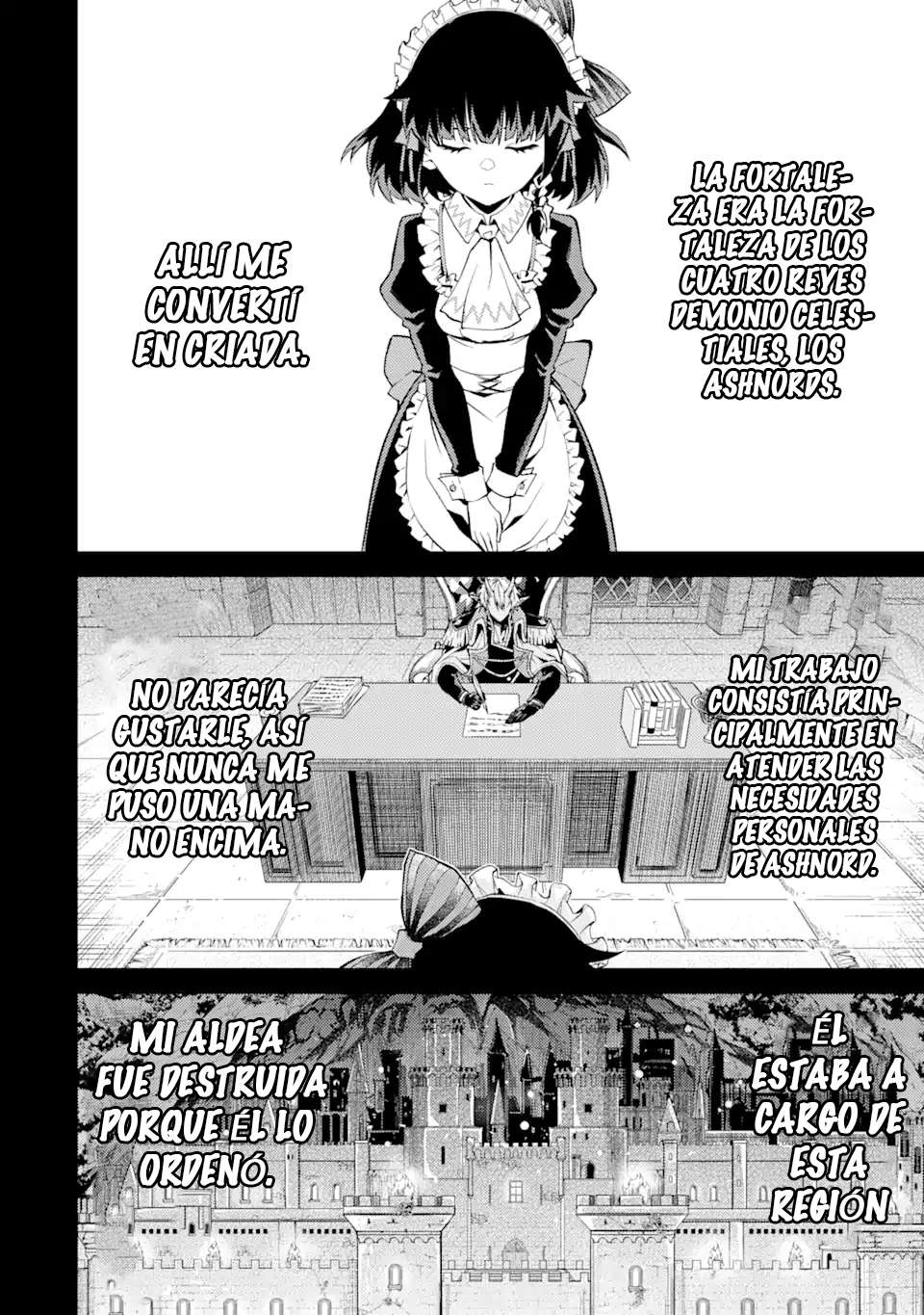 Reencarne como un jefe de nivel intermedio que muere al principio del juego. Capitulo 3.2 página 4