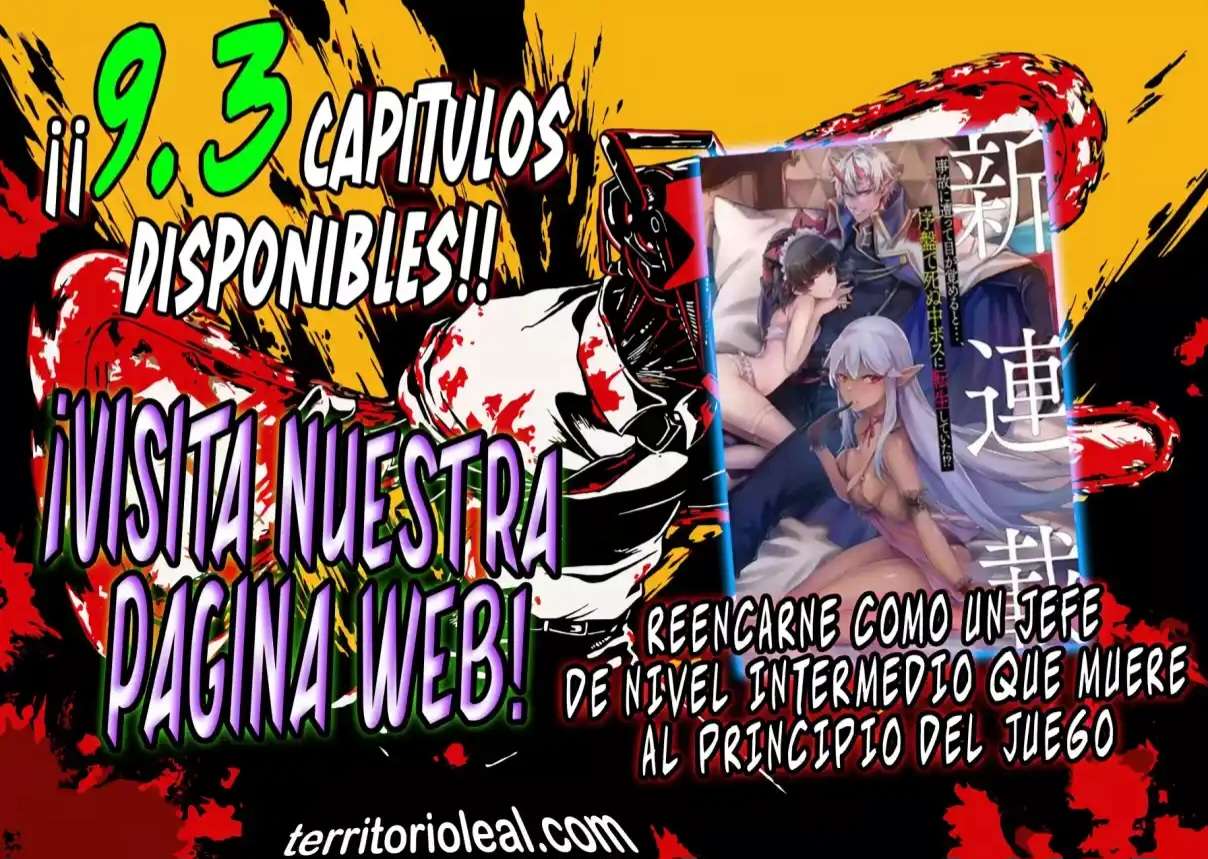 Reencarne como un jefe de nivel intermedio que muere al principio del juego. Capitulo 8.3 página 2