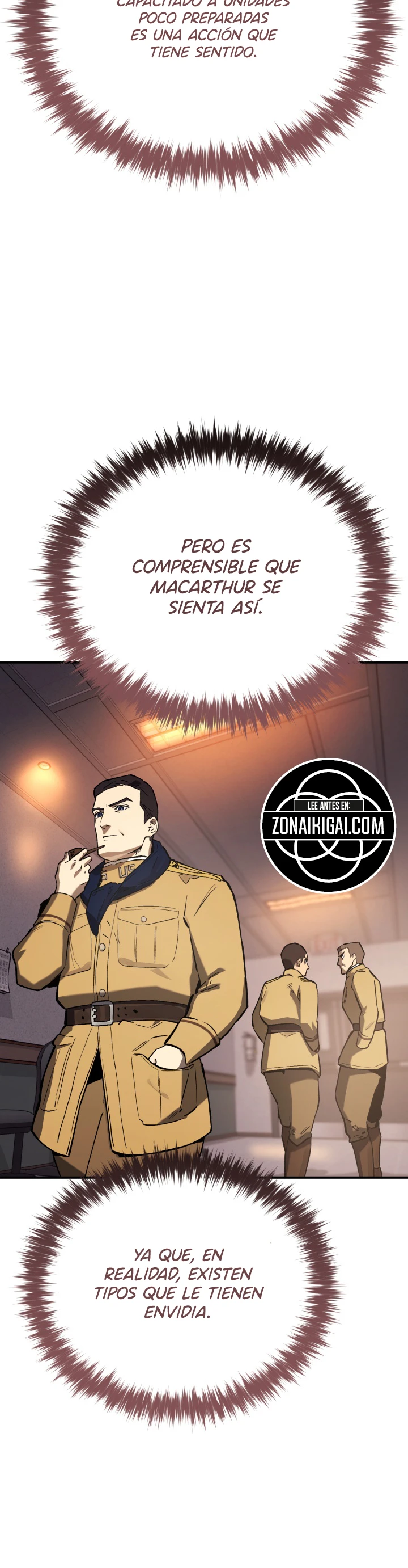 General Del Ejército Estadounidense De Pelo Negro Capitulo 37 página 3