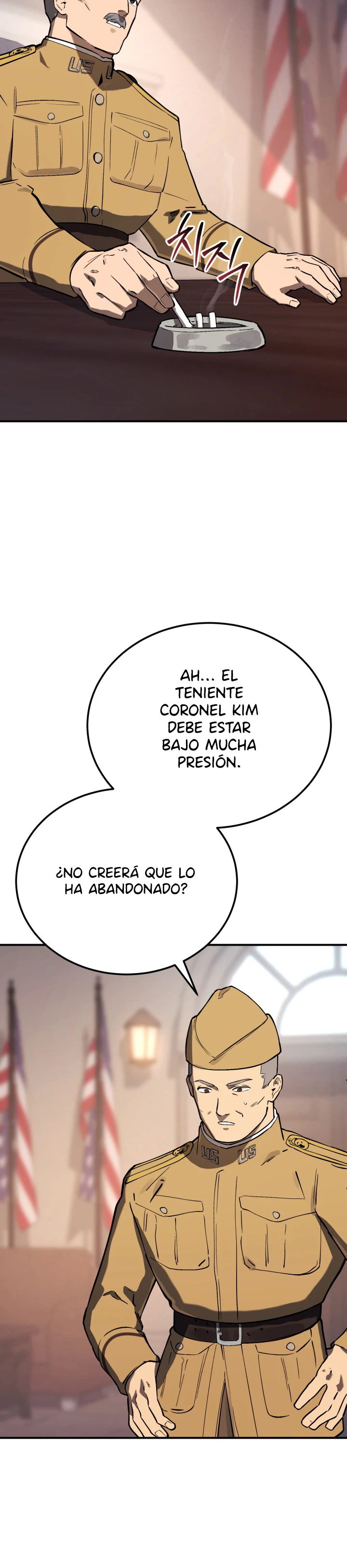 General Del Ejército Estadounidense De Pelo Negro Capitulo 38 página 19