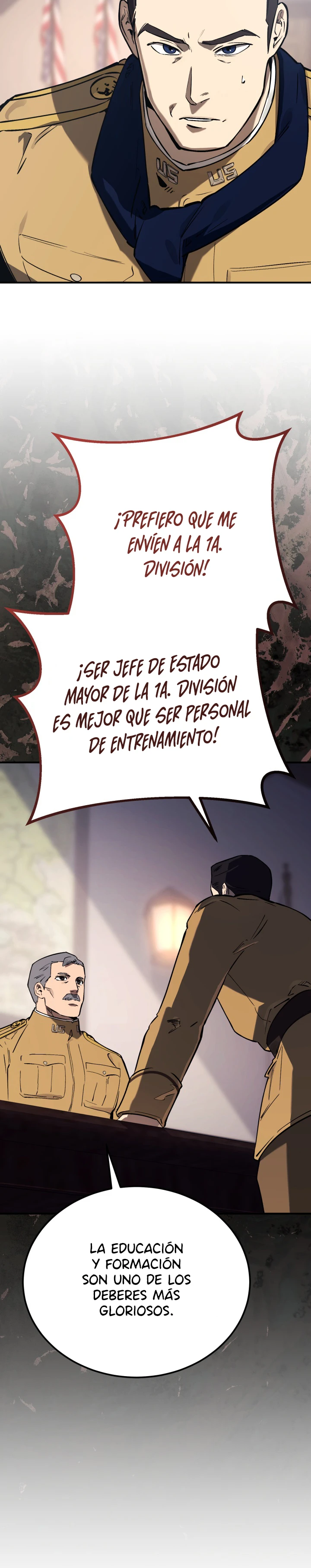 General Del Ejército Estadounidense De Pelo Negro Capitulo 38 página 3