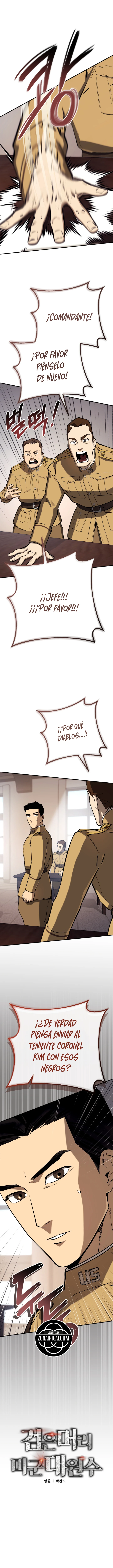 General Del Ejército Estadounidense De Pelo Negro Capitulo 38 página 8