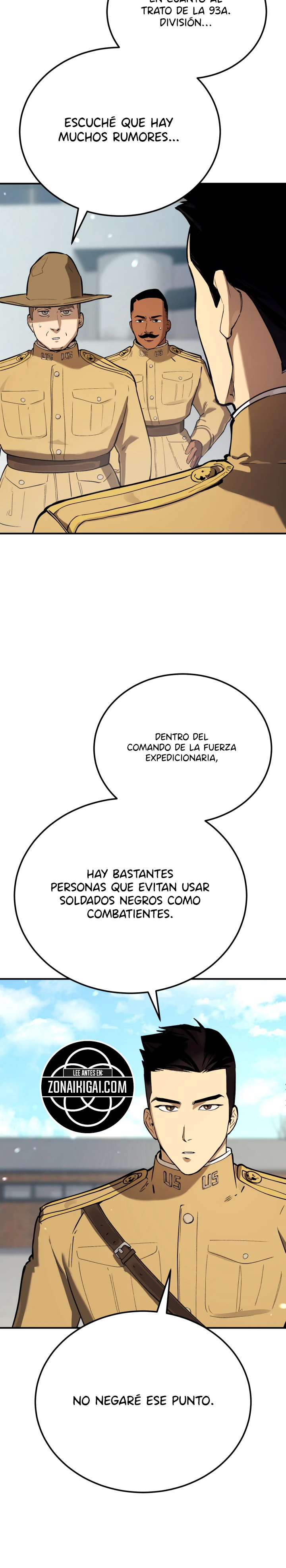 General Del Ejército Estadounidense De Pelo Negro Capitulo 40 página 3