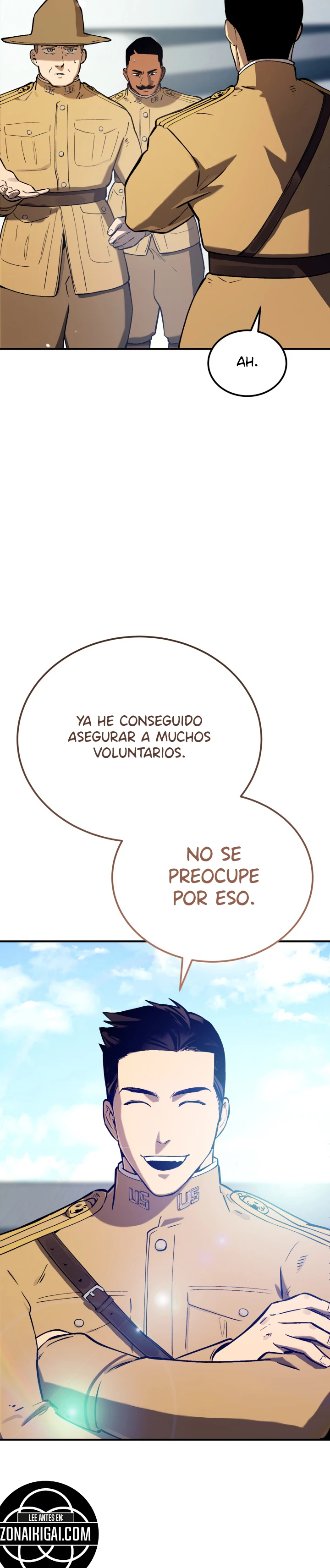 General Del Ejército Estadounidense De Pelo Negro Capitulo 40 página 5