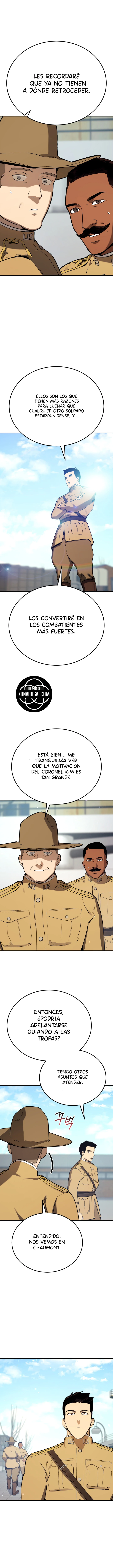 General Del Ejército Estadounidense De Pelo Negro Capitulo 40 página 8