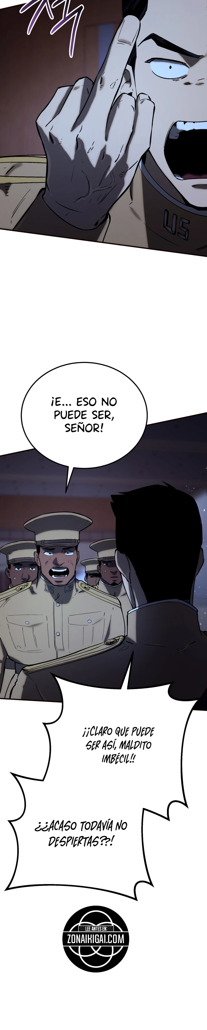 General Del Ejército Estadounidense De Pelo Negro Capitulo 41 página 17