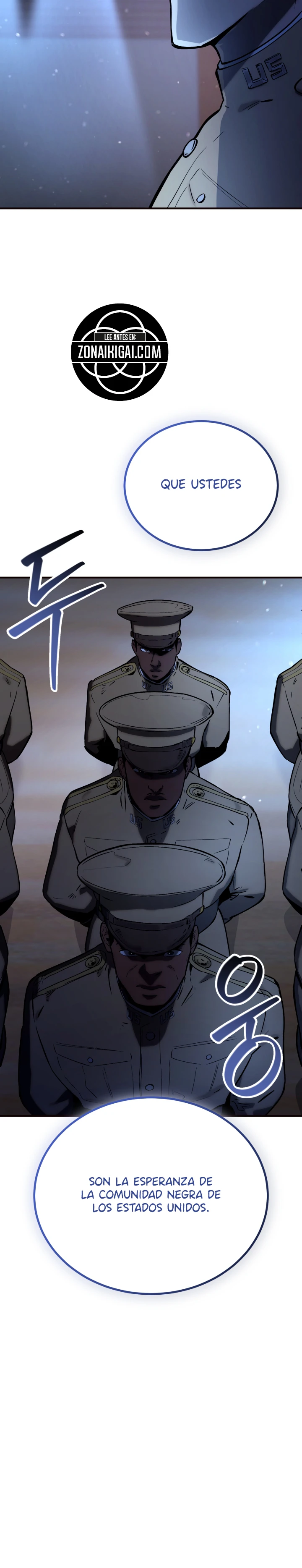 General Del Ejército Estadounidense De Pelo Negro Capitulo 41 página 19