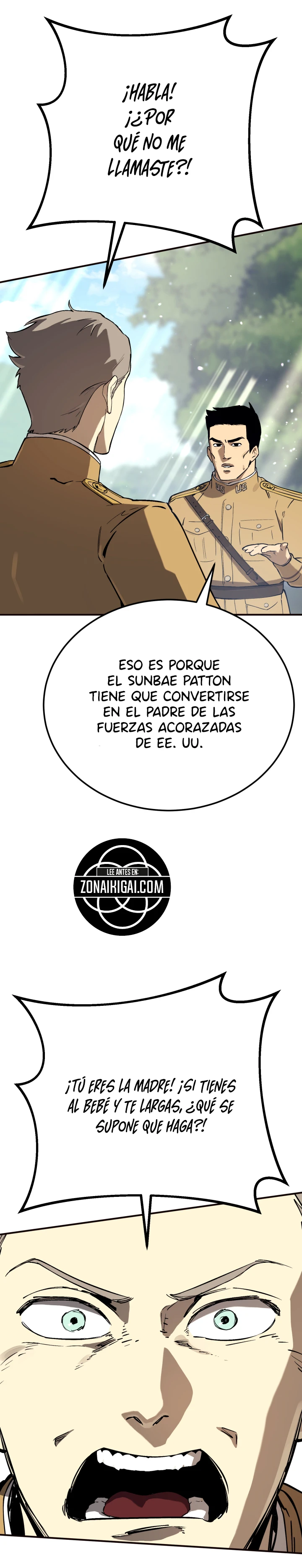 General Del Ejército Estadounidense De Pelo Negro Capitulo 41 página 3
