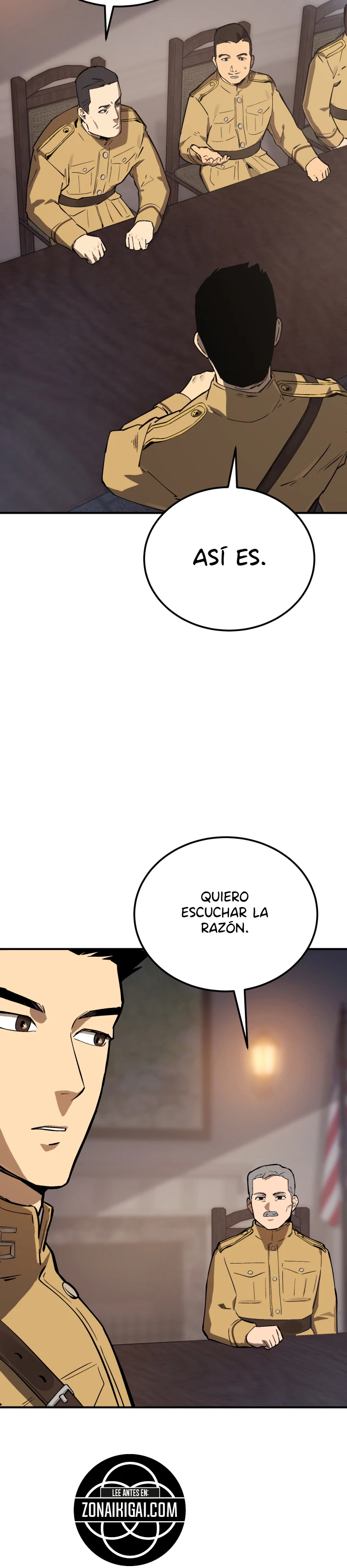 General Del Ejército Estadounidense De Pelo Negro Capitulo 42 página 23