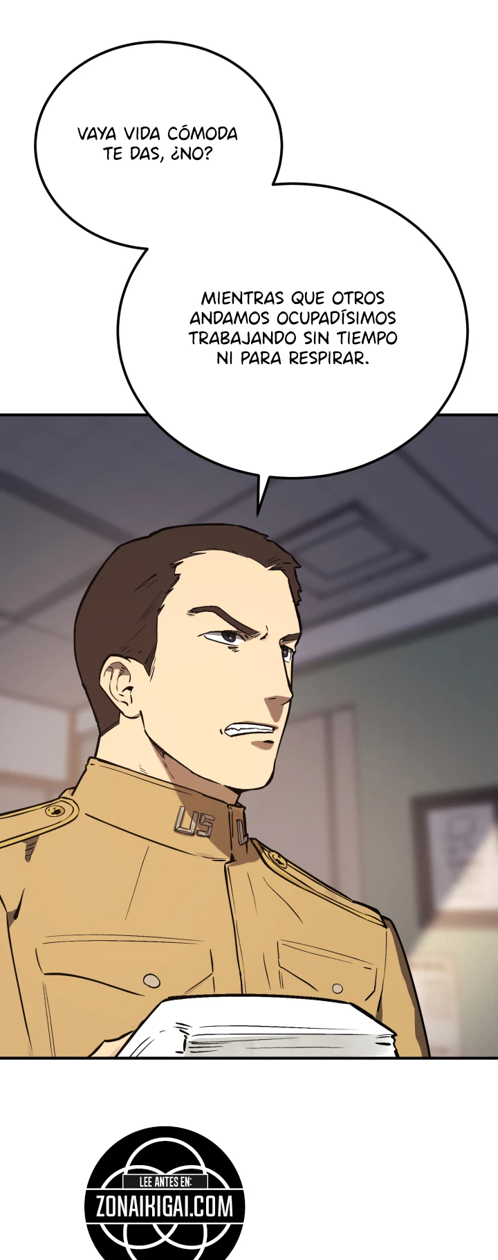 General Del Ejército Estadounidense De Pelo Negro Capitulo 42 página 5
