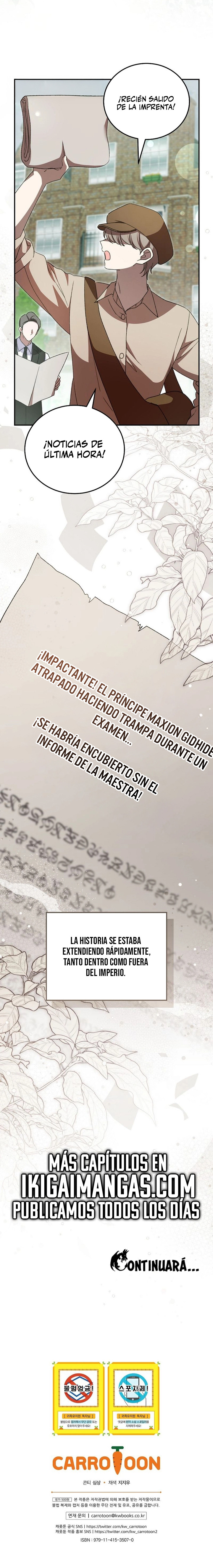 La vida difícil de la maestra en la guardería de nobles Capitulo 30 página 10