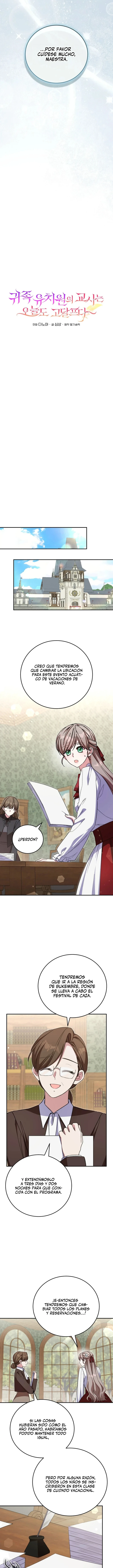 La vida difícil de la maestra en la guardería de nobles Capitulo 50 página 10