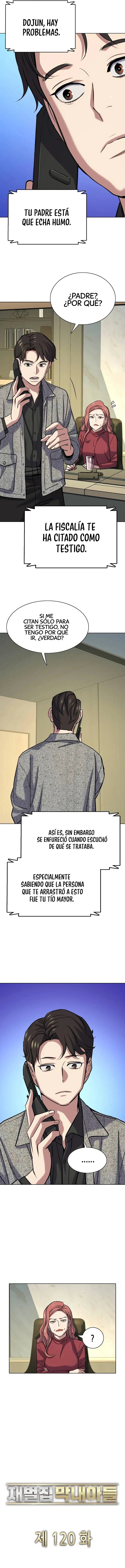 El hijo menor de un conglomerado Capitulo 120 página 9