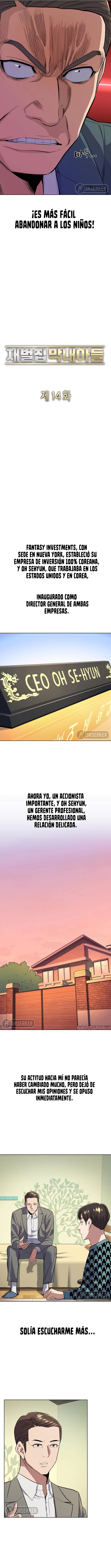 El hijo menor de un conglomerado Capitulo 14 página 6