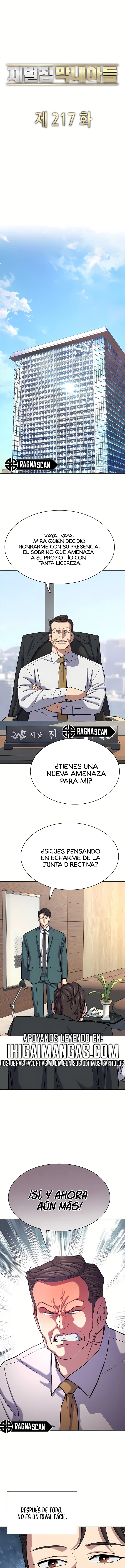 El hijo menor de un conglomerado Capitulo 217 página 8