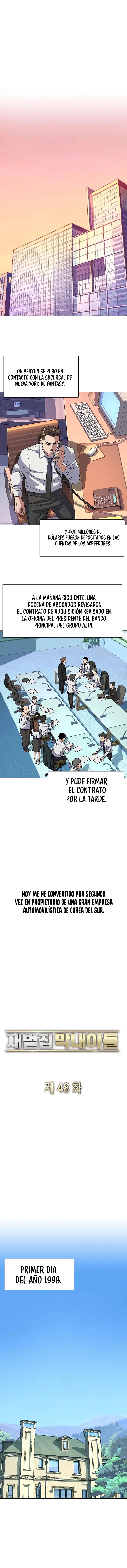 El hijo menor de un conglomerado Capitulo 48 página 9