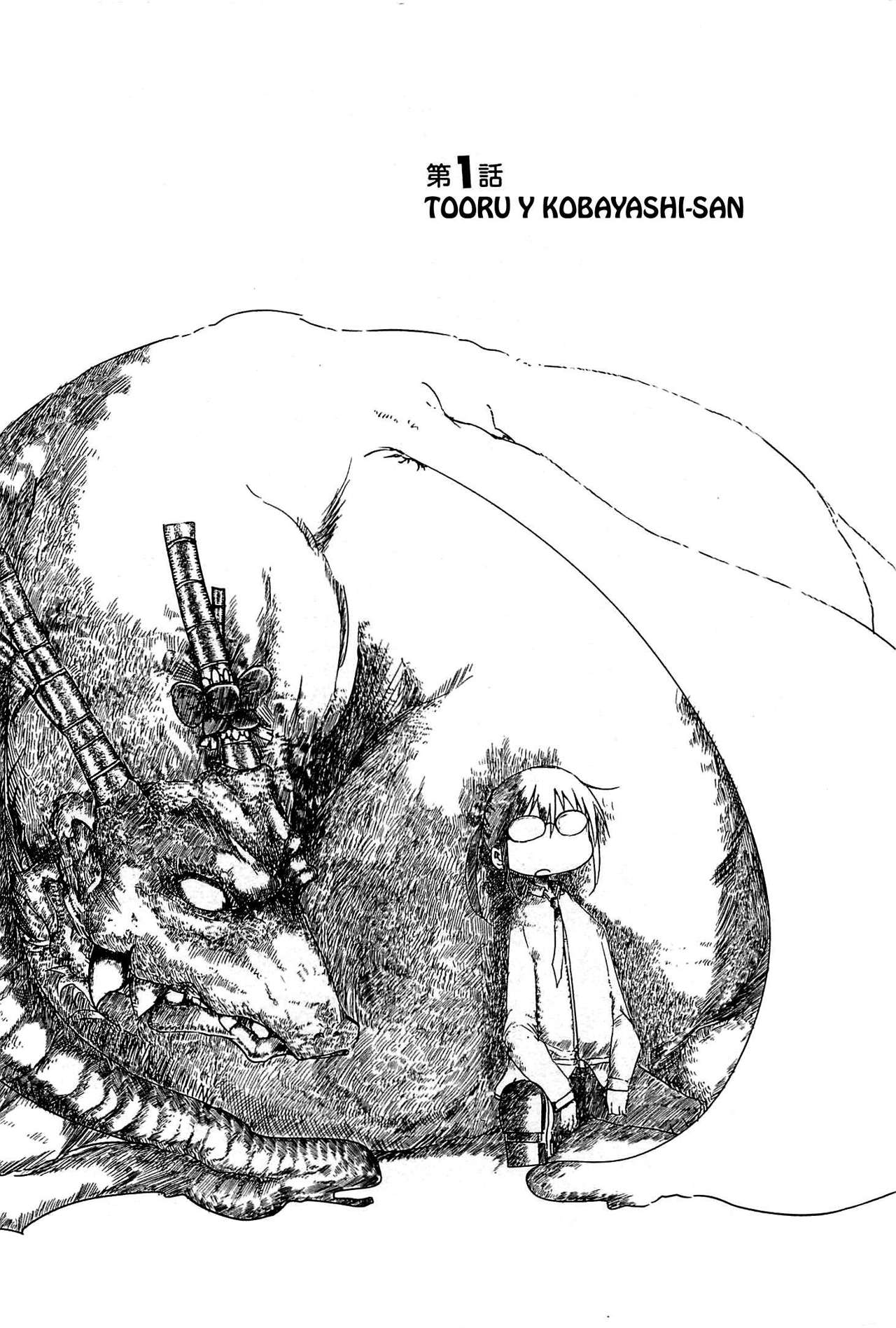 Kobayashi-san Chi no Maid Dragon Capitulo 1: Tooru y Kobayashi página 5