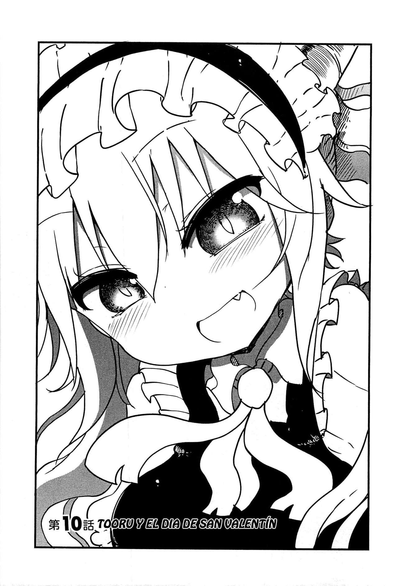 Kobayashi-san Chi no Maid Dragon Capitulo 10: Tooru y el Dia de San Valentin página 2
