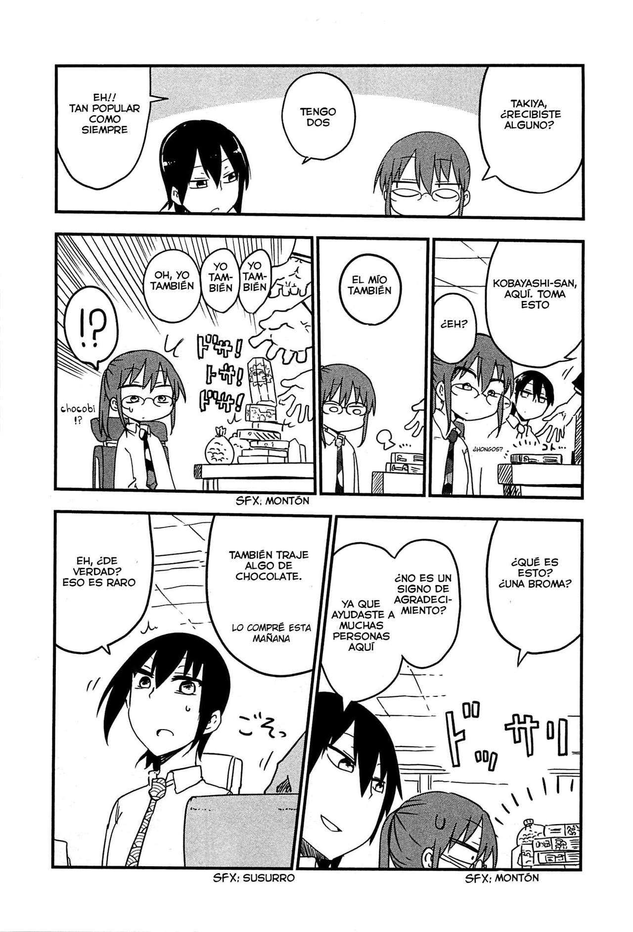 Kobayashi-san Chi no Maid Dragon Capitulo 10: Tooru y el Dia de San Valentin página 6