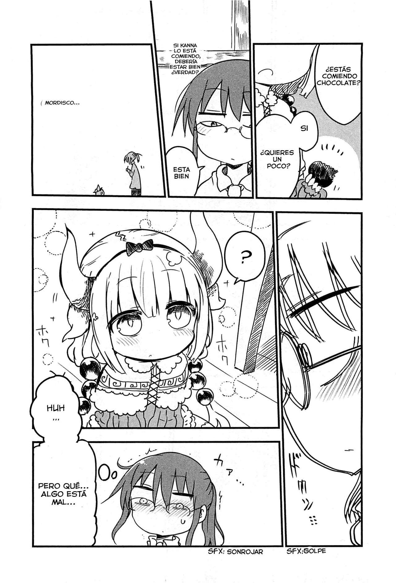 Kobayashi-san Chi no Maid Dragon Capitulo 10: Tooru y el Dia de San Valentin página 9