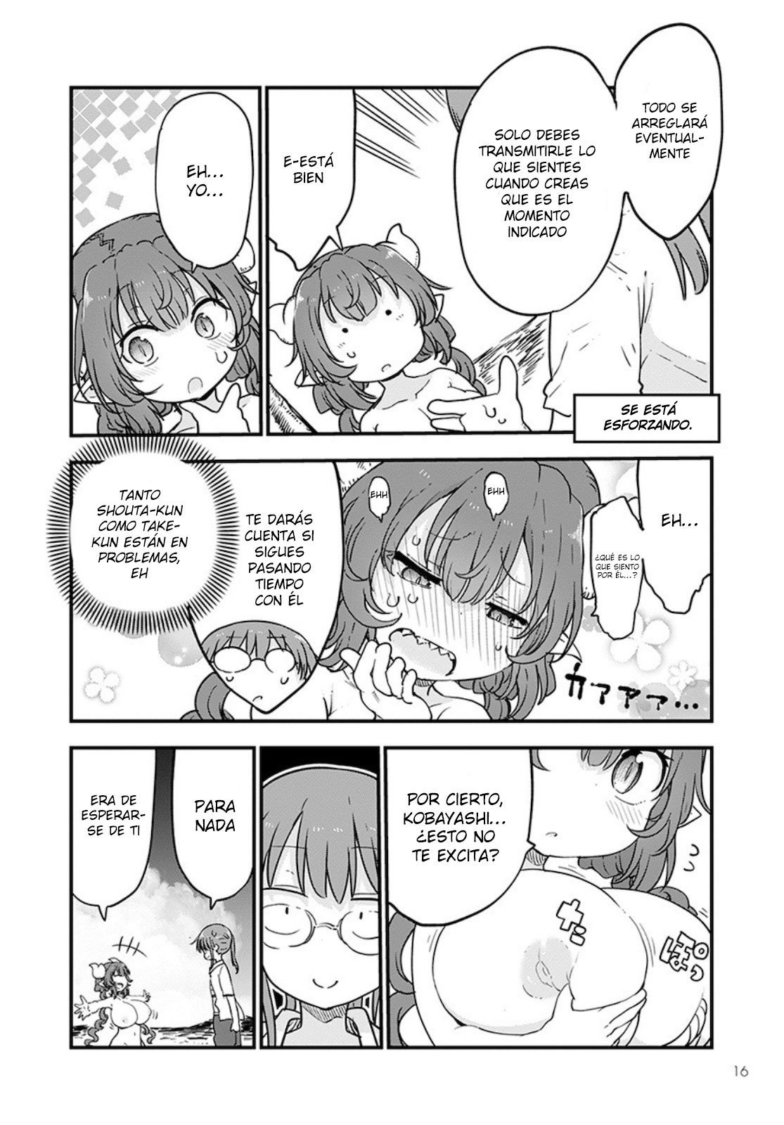 Kobayashi-san Chi no Maid Dragon Capitulo 100 página 13