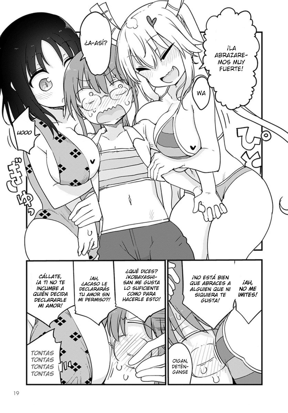 Kobayashi-san Chi no Maid Dragon Capitulo 100 página 16