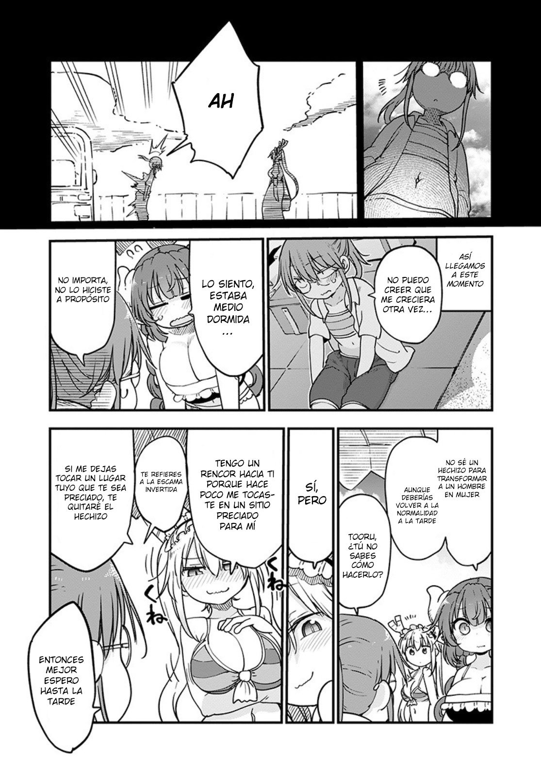 Kobayashi-san Chi no Maid Dragon Capitulo 100 página 6