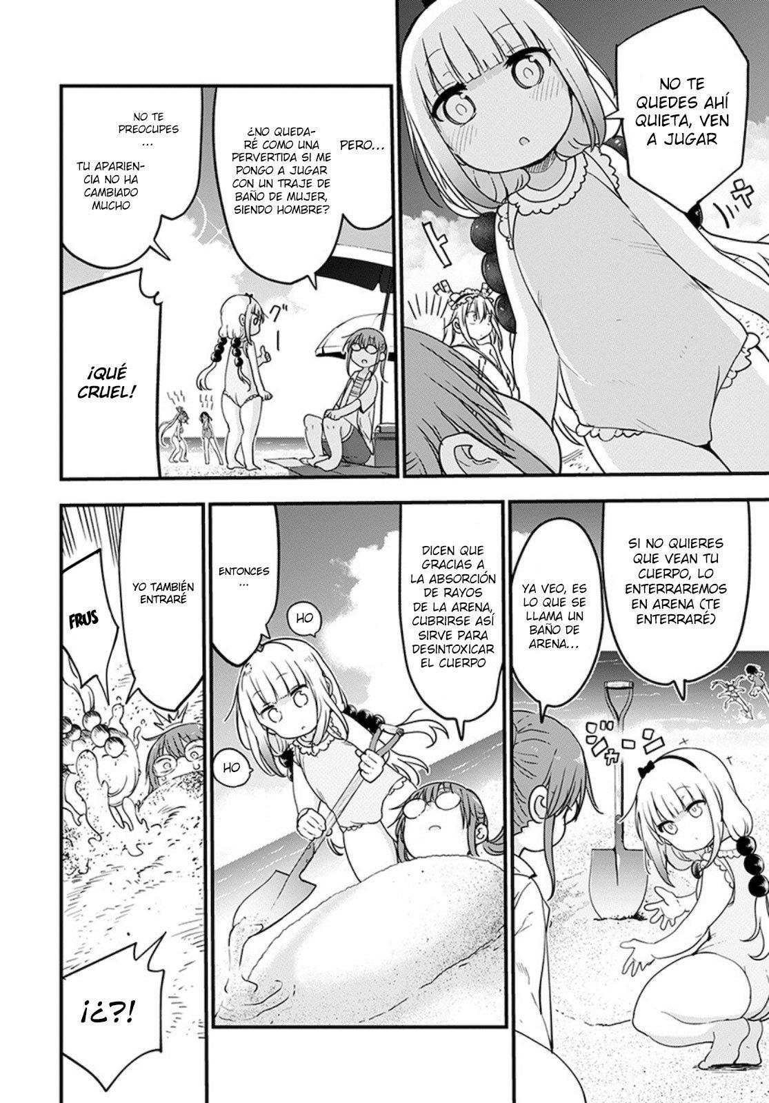 Kobayashi-san Chi no Maid Dragon Capitulo 100 página 7